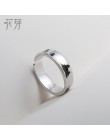 Thaya oryginalny księżycowy las projekt palec pierścień kamień księżycowy kamień s925 srebrny czarny oddział pierścień dla kobie