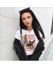 Lato 2019 Vintage Harajuku śmieszne estetyka biała para T-Shirt kobiety moda na co dziń z nadrukiem z krótkim rękawem topy Camis