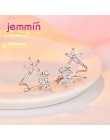 New Arrival koreański Fashion Trendy oryginalne 925 srebro klipsy piękne kwiaty kształt z jasnym AAAAA CZ Crystal
