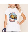 Lato 2019 Vintage Harajuku śmieszne estetyka biała para T-Shirt kobiety moda na co dziń z nadrukiem z krótkim rękawem topy Camis
