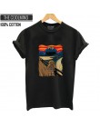 COOLMIND QI0312B 100% bawełna lato luźne o-neck kobiety T koszula na co dzień z krótkim rękawem kobiet fajna koszulka o-neck t-s