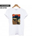 COOLMIND QI0312B 100% bawełna lato luźne o-neck kobiety T koszula na co dzień z krótkim rękawem kobiet fajna koszulka o-neck t-s