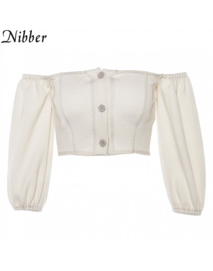 Nibber moda damska seksowny głęboki dekolt koszulka top jesień nowy elegancki biały krótki top party Solid Color miękka elastycz