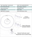 Nimfa słodkowodna perła komplet biżuterii damskiej naturalna barokowa biała kamienna koraliki Choker naszyjnik kolczyki bransole