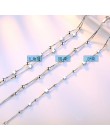 Koreański moda wielowarstwowa 925 Sterling Silver biżuteria matowe pięcioramienna gwiazda korale Box kobiet bransoletka SB13