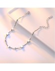 Koreański moda wielowarstwowa 925 Sterling Silver biżuteria matowe pięcioramienna gwiazda korale Box kobiet bransoletka SB13