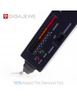 GIGAJEWE EF okrągły Cut całkowita 0.2ct diament Test przeszedł Moissanite 18K pozłacane kolczyki ze srebra próby 925 biżuteria p