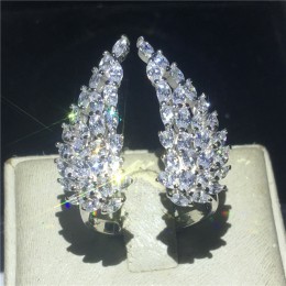 Choucong Angel wings Ring symulowane diamond cz biżuteria 925 srebro obrączka obrączki dla kobiet biżuteria Party