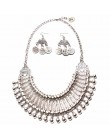 Ztech obroża moneta naszyjnik i wisiorek Vintage Crystal Maxi Choker komunikat Collier kobieta Boho wielkie modne biżuteria dams