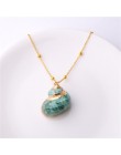 2019 Boho szyszka naszyjnik Shell złota obudowa naszyjnik łańcuch kobiety muszla Choker naszyjnik wisiorki biżuteria czeski kobi