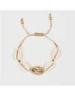 2020 moda złota Cowrie Shell Choker naszyjnik dla kobiet dziewczyna czeski muszla plaża biżuteria letnia prezent