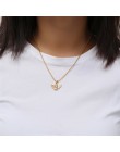 Ingemark nowa moda anioł wisiorek Choker naszyjnik ekologiczny materiał stop koraliki Boho naszyjnik łańcuch Collier kobiety biż