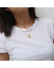 Ingemark nowa moda anioł wisiorek Choker naszyjnik ekologiczny materiał stop koraliki Boho naszyjnik łańcuch Collier kobiety biż