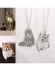 Niestandardowy kot domowy zdjęcie srebrny naszyjnik grawerowane słowa 925 srebro pies naszyjnik ze zdjęciem kobiety mężczyźni Me