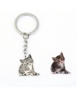 Niestandardowy kot domowy zdjęcie srebrny naszyjnik grawerowane słowa 925 srebro pies naszyjnik ze zdjęciem kobiety mężczyźni Me