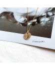 MEIBEADS w stylu Vintage rzeźbione złota moneta Roman naszyjnik dla kobiet czeski wisiorek naszyjniki Boho biżuteria Choker komu