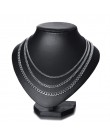 Kubański LINK CHOKER naszyjnik ze stali nierdzewnej dla mężczyzn biżuteria od 3 do 7 MM