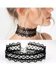 Lato najmodniejsza biżuteria akcesoria Sexy hollow out koronkowa czarna choker naszyjnik dla miłośników pary N174