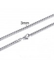 Kubański LINK CHOKER naszyjnik ze stali nierdzewnej dla mężczyzn biżuteria od 3 do 7 MM
