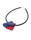 2019 naszyjnik z żywicy wisiorki kobiety biżuteria skóra Chokers naszyjniki dla kobiet wielofunkcyjna moda biżuteria łańcuszek d