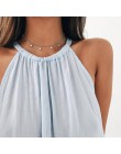 Multi Arrow modny naszyjnik dla kobiet dwie warstwy naszyjniki złoty kolor Fishbone samolot naszyjnik Choker naszyjnik dla dziew
