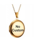 Zdjęcie naszyjnik medalion nazwa własna zdjęcie Valentine Lover prezent matka córka dziecko rodzina Personalizd Chokers naszyjni