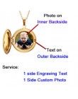 Zdjęcie naszyjnik medalion nazwa własna zdjęcie Valentine Lover prezent matka córka dziecko rodzina Personalizd Chokers naszyjni