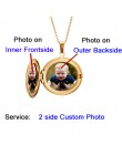 Zdjęcie naszyjnik medalion nazwa własna zdjęcie Valentine Lover prezent matka córka dziecko rodzina Personalizd Chokers naszyjni