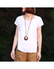 2019 new vintage woman naszyjniki biżuteria kreatywne naszyjniki i wisiorki drewniany naszyjnik collares mujer choker naszyjnik