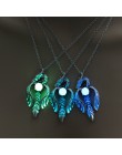 2019 Fashion Dragon świecące naszyjnik z kamienia kobiety Man świecące w ciemności naszyjnik filmy TV Luminous Decoration jewelr