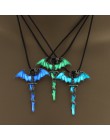 2019 Fashion Dragon świecące naszyjnik z kamienia kobiety Man świecące w ciemności naszyjnik filmy TV Luminous Decoration jewelr