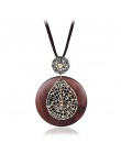 2019 new vintage woman naszyjniki biżuteria kreatywne naszyjniki i wisiorki drewniany naszyjnik collares mujer choker naszyjnik