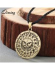 Norse oświadczenie Viking naszyjnik męska Pagan biżuteria wilk topór młot thora Amulet Symbol słowiański Punk Vintage kobiety na