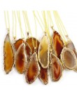 Reiki naturalny onyks agaty wisiorki naszyjnik Chakra Multi kolorowe kawałek nieregularne prawdziwe Agat kryształ kamień kwarcow