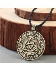 Norse oświadczenie Viking naszyjnik męska Pagan biżuteria wilk topór młot thora Amulet Symbol słowiański Punk Vintage kobiety na