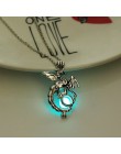 2019 Fashion Dragon świecące naszyjnik z kamienia kobiety Man świecące w ciemności naszyjnik filmy TV Luminous Decoration jewelr
