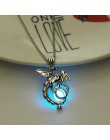 2019 Fashion Dragon świecące naszyjnik z kamienia kobiety Man świecące w ciemności naszyjnik filmy TV Luminous Decoration jewelr