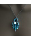 2019 Fashion Dragon świecące naszyjnik z kamienia kobiety Man świecące w ciemności naszyjnik filmy TV Luminous Decoration jewelr