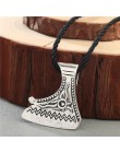 Norse oświadczenie Viking naszyjnik męska Pagan biżuteria wilk topór młot thora Amulet Symbol słowiański Punk Vintage kobiety na