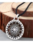 Norse oświadczenie Viking naszyjnik męska Pagan biżuteria wilk topór młot thora Amulet Symbol słowiański Punk Vintage kobiety na