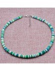 4/6/8mm 20 kolorów glina polimerowa naszyjnik miękka ceramika Choker naszyjnik kolorowe Surfer koraliki kołnierz ręcznie Femme b