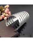 MANILAI Punk stop Torque Choker naszyjniki dla kobiet Maxi biżuteria afryka duży kołnierz oświadczenie naszyjnik Boho Collier Fe
