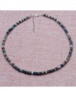 4/6/8mm 20 kolorów glina polimerowa naszyjnik miękka ceramika Choker naszyjnik kolorowe Surfer koraliki kołnierz ręcznie Femme b