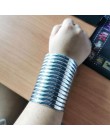MANILAI Punk stop Torque Choker naszyjniki dla kobiet Maxi biżuteria afryka duży kołnierz oświadczenie naszyjnik Boho Collier Fe