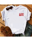 2020 La Casa De Papel kobiety BELLA CIAO Tshirt dom papieru śmieszne lato T Shirt pieniądze Heist kobiety luźna koszulka femme