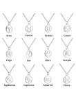 Todorova gwiazda ze stali nierdzewnej znak zodiaku Neckless 12 konstelacji naszyjnik damski złoty łańcuszek naszyjnik mężczyzn b