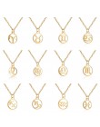 Todorova gwiazda ze stali nierdzewnej znak zodiaku Neckless 12 konstelacji naszyjnik damski złoty łańcuszek naszyjnik mężczyzn b
