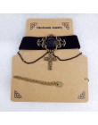 YiYaoFa krzyż naszyjnik choker w stylu vintage naszyjnik i wisiorek naszyjnik z jezusem dla kobiet akcesoria DD-18