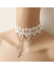 YiYaoFa krzyż naszyjnik choker w stylu vintage naszyjnik i wisiorek naszyjnik z jezusem dla kobiet akcesoria DD-18