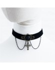 YiYaoFa krzyż naszyjnik choker w stylu vintage naszyjnik i wisiorek naszyjnik z jezusem dla kobiet akcesoria DD-18